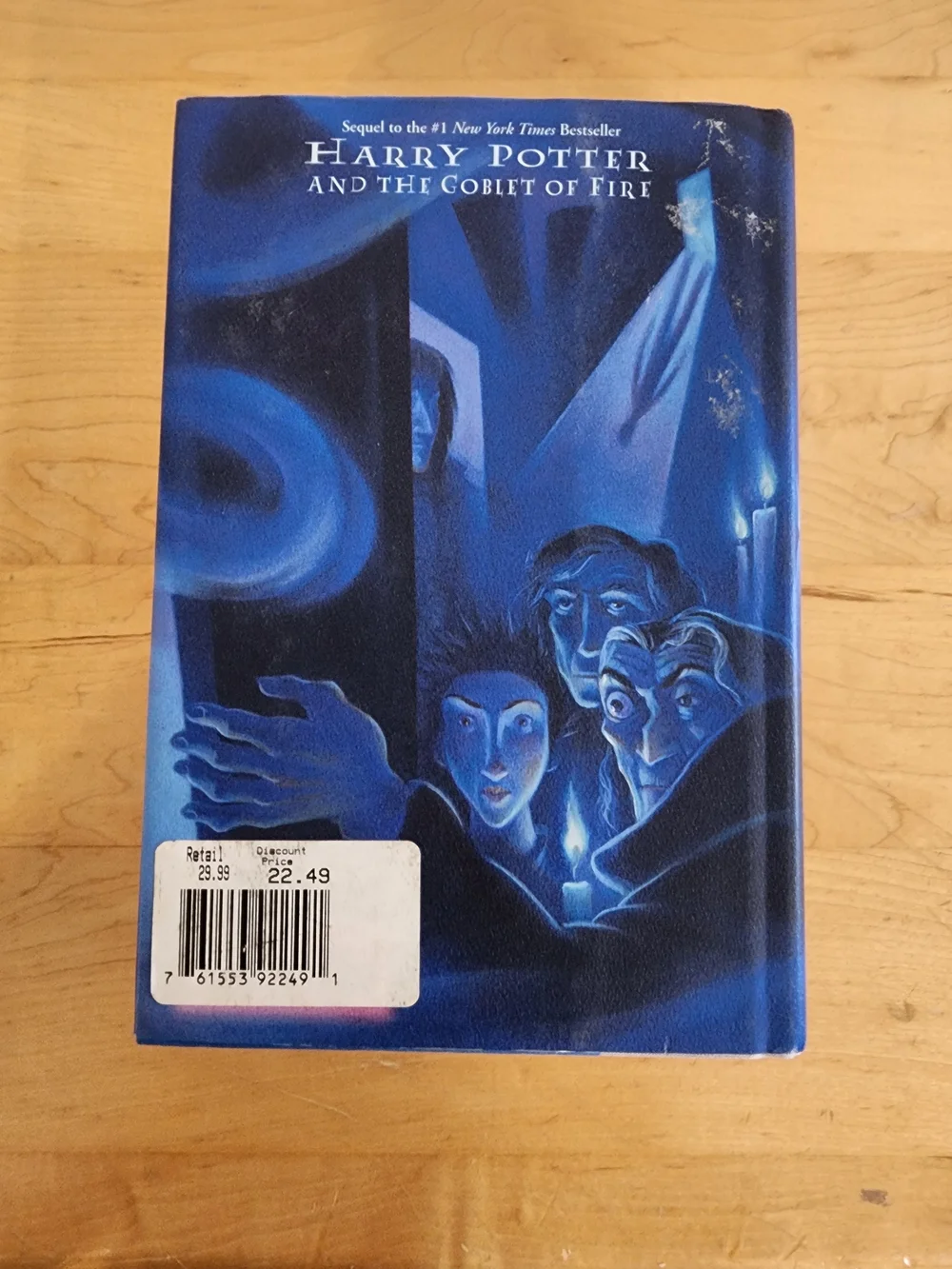 Harry Potter Hardcover Coffee Table Book - Blue